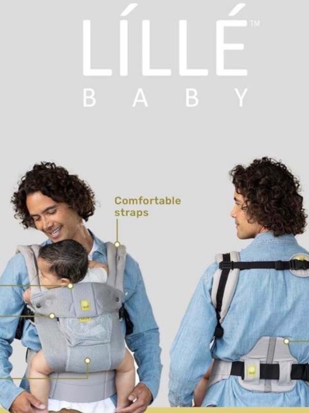 LÍLLÉbaby Complete Airflow Ergonomic 6-in-1 Baby Carry with Lumbar Support